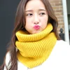 Winter Scarf Women Infinity Knitted Scarf Circle Neck Scarf women Super Chunky Loop Snood Unsex Solid Crochet 4