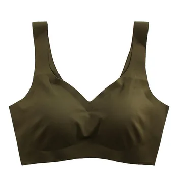 

Women's Bra Underwear Sexy Invisible Bralette Seamless Strapless Bra Female Lingerie Push Up Crop Top Fitness Bra Plus Size New