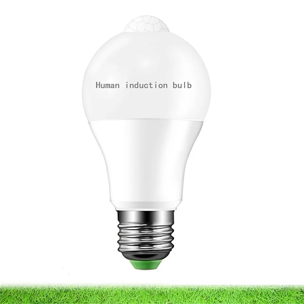 

LED induction bulb light human infrared sensor bulb intelligent PIR light sensor sports light with light bulb
