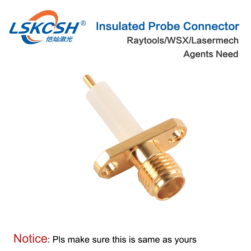 LSKCSH 5 шт./лот изолированный зонд сенсор разъем для Raytools WSX HSG Лазерная режущая головка OEM поддержка профессиональный поставщик