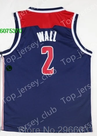 A+++ Качественная мужская футболка для взрослых#2 John Wall 3 Bradley Beal