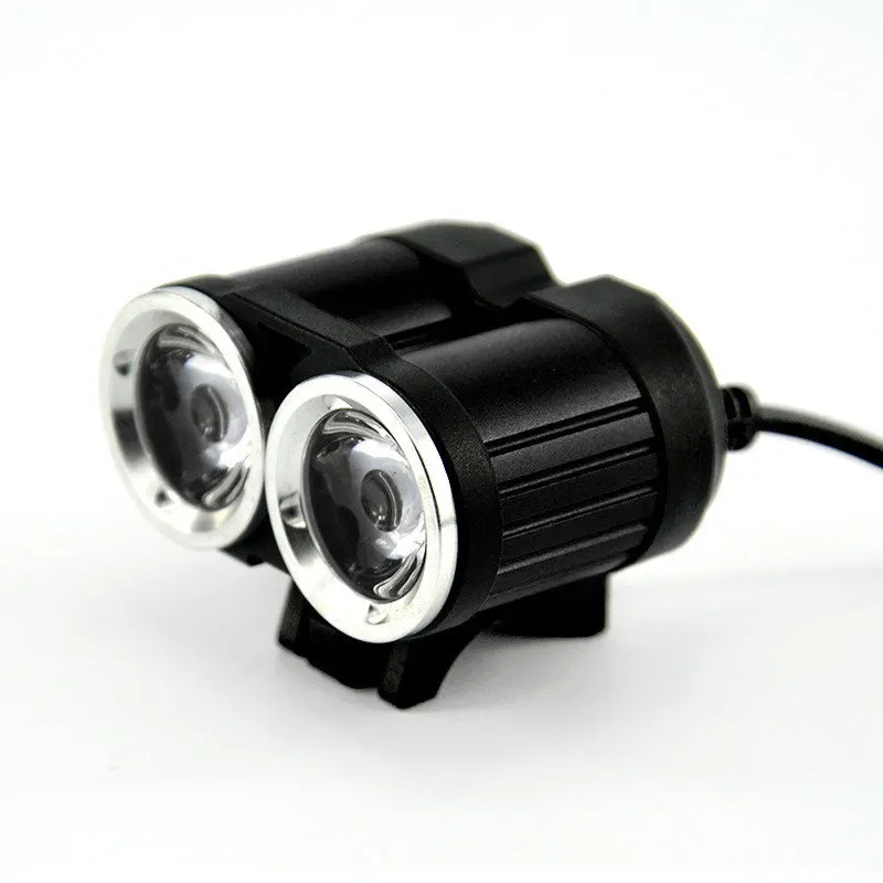 True 2000LM 2 X XM-L T6 светодиодный USB водонепроницаемый фонарь для велосипеда Новое поступление Новые велосипедные фары 7