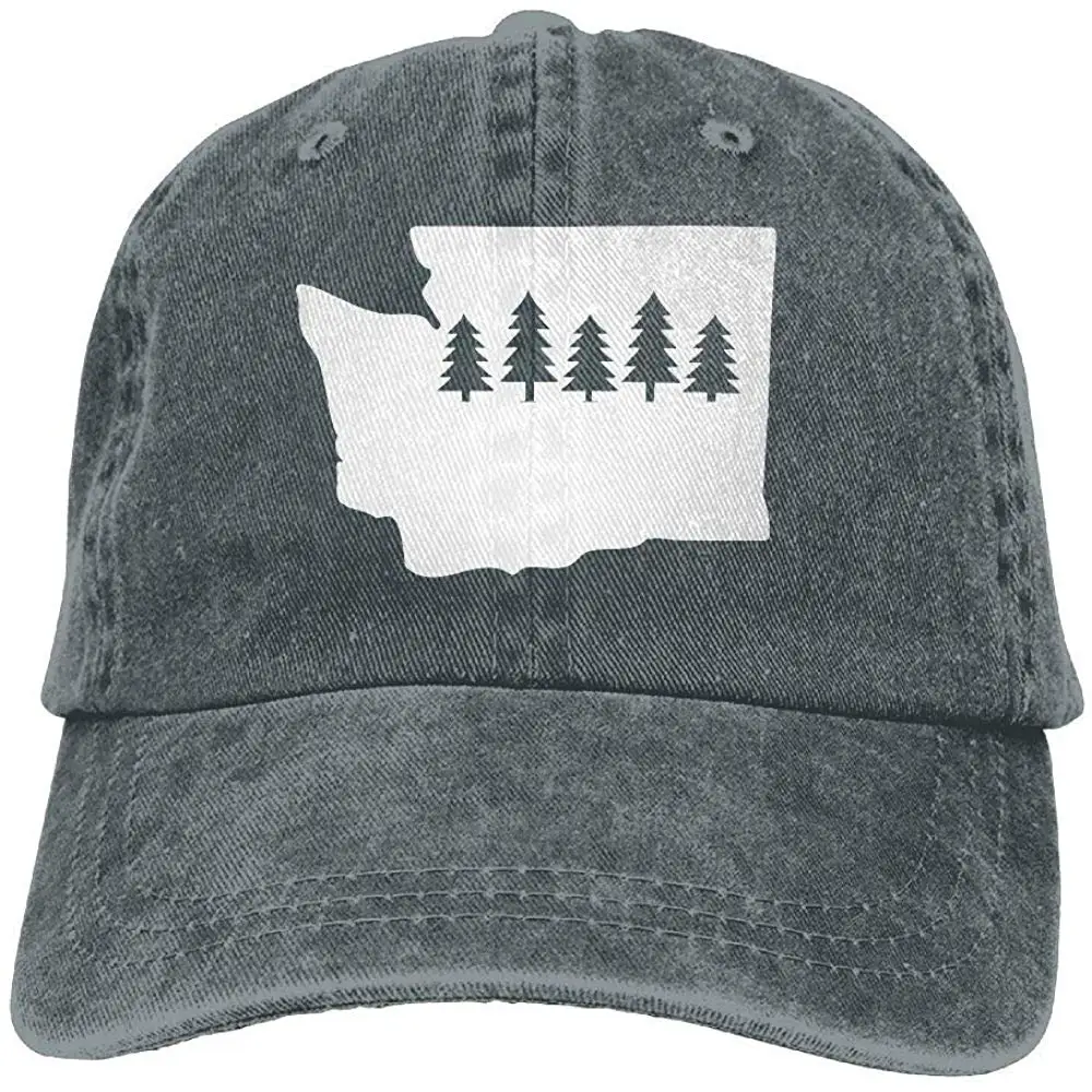 Бейсбольная Кепка унисекс из денима с регулируемой застежкой