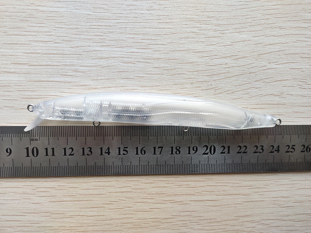 10 шт. неокрашенные рыболовные приманки для тела Minnow Hardbaits воблеры Aritificial baits 140 мм 17