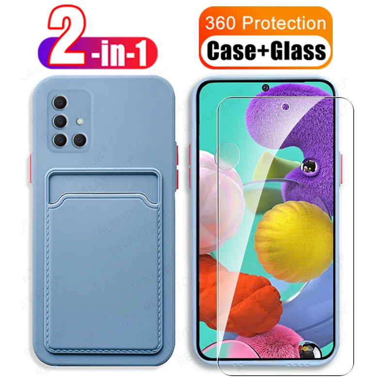 Screen Protector A51 360 Cover Front Back Case Samsung 51 Tpu