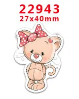 22943 30 шт мультфильм плоское украшение из смолы PR 22920 - Цвет: 22943