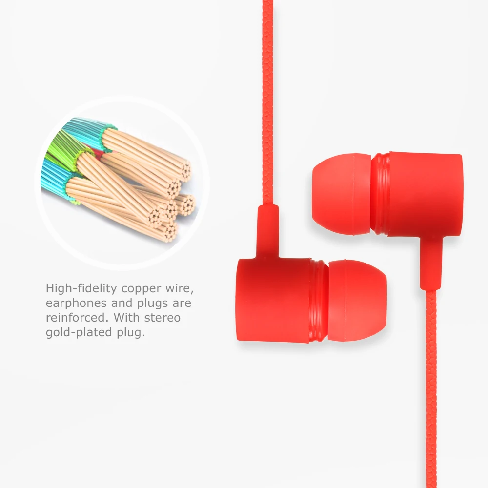 

Multi Color 3.5mm Wired Earbuds Music Earphone Headset Hands-free with Mic for Xiaomi Huawei Samsung