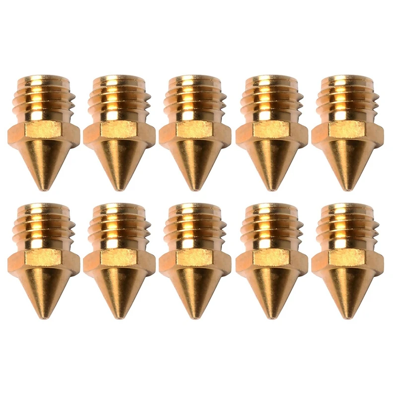 3D Printer Accessories 0.4mm Brass Nozzle Head Suitable for A10M A20M A30M A10T A20T (10 Pack) | Компьютеры и офис