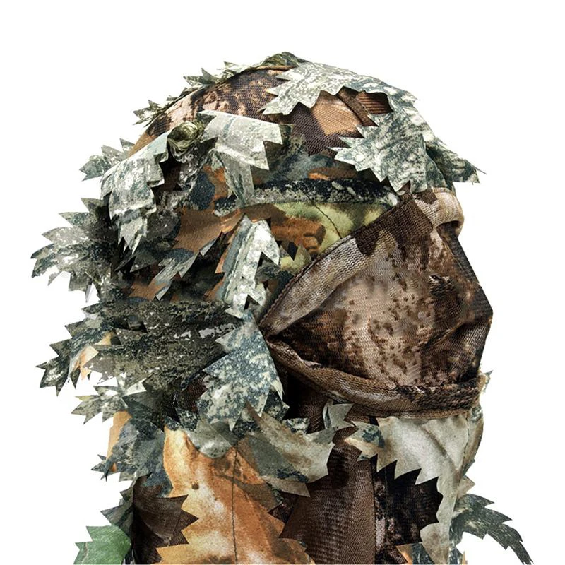 Камуфляж для лица маска 3D лист стерео Турция маска для охоты шляпа камуфляж маска для лица Балаклава лесной полный маска для лица Cs