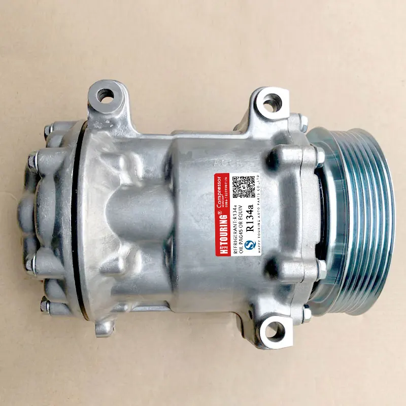 Для автомобиля peugeot 407 607 CITROEN C5 C4 AC компрессор 1304 9663315480 9670022180 9656572680 9648138680 550806 6453RH 6453XA 6453RG