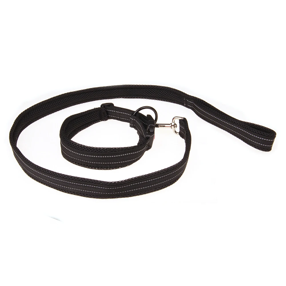 High quality Adjustable Star Mesh Dog Collar Leash Harness Walking Lead Traction Rope Soft Pet Supplies excellent durability