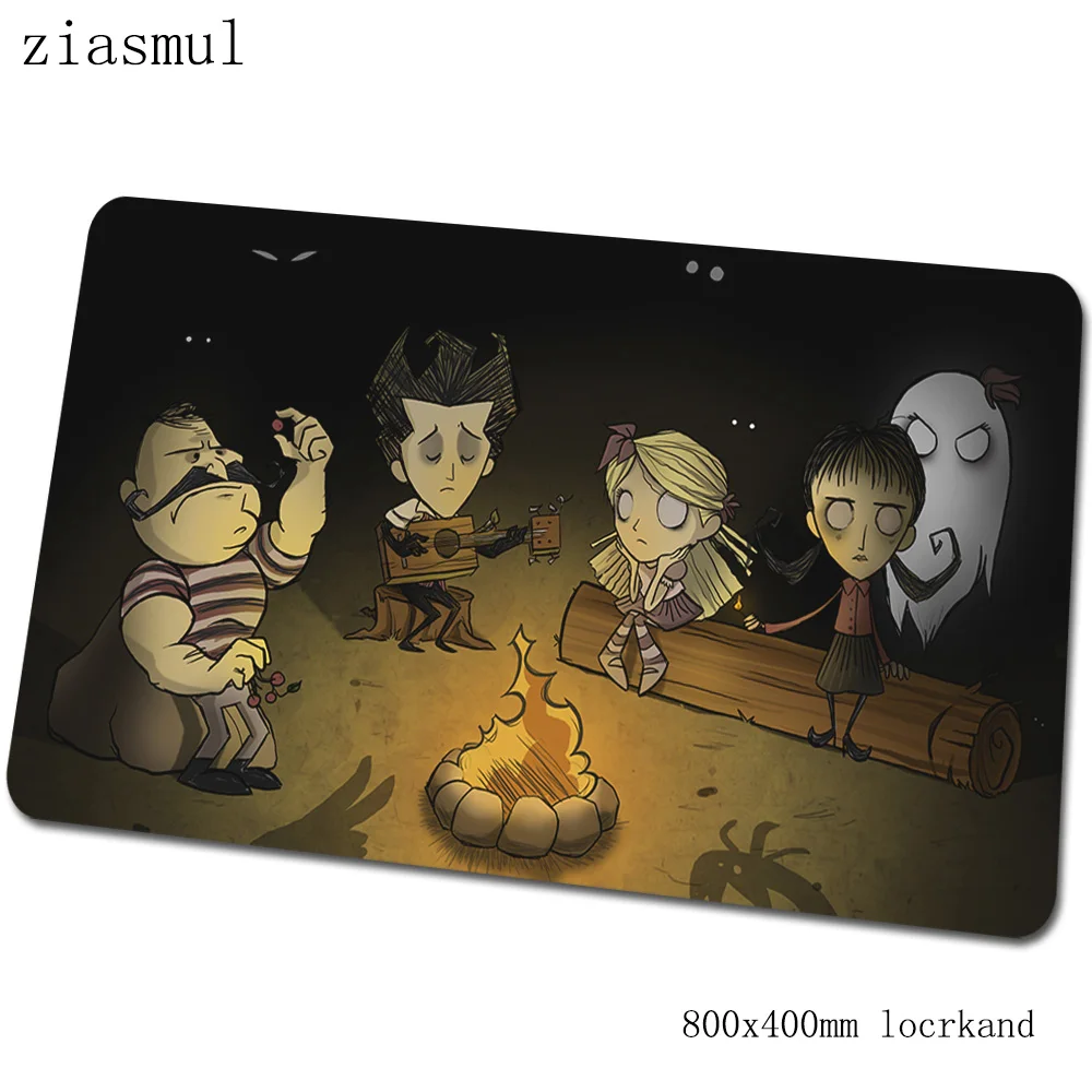 Коврик для мыши dont starve 80x40 см игровой коврик для мыши рождественские подарки офисный notbook Настольный коврик очаровательные padmouse игры pc gamer коврики - Цвет: Size 800x400x2mm