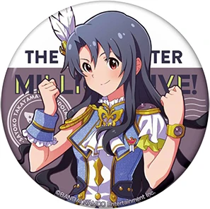 Аниме IDOLM@ STER Idolmaster Million Live! Игровой значок Lumiere Papillon Ver. Металлические значки брошь булавки-2 - Окраска металла: 14 Sayoko Takayama