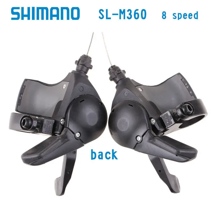 Shimano Acera SL-M360 M360 8 скоростей набор триггеров 3X8 w/внутренний кабель Left-3s Right-8s