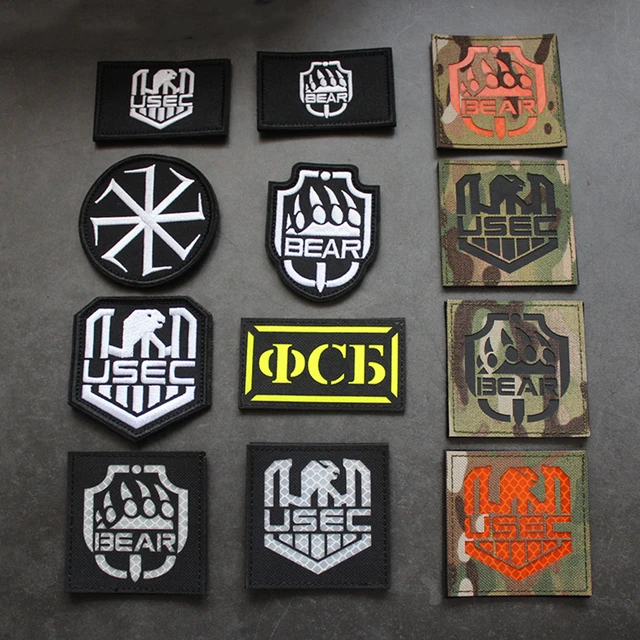 DOOM Slayer Logo Embroidered Patch Iron-On Applique, Cosplay Vest Clothing  Badge Back Packs Uniform DIY 
