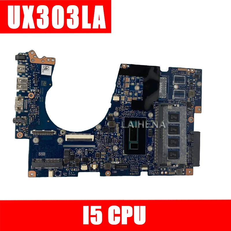 

UX303LA For ASUS UX303LA UX303 UX303L UX303LG UX303LN Laptop motherboard UX303LN mainboard REV2.0 I5-4210U CPU