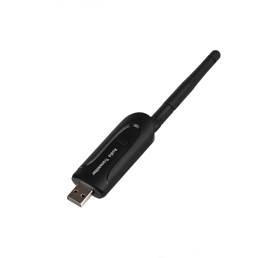 B5 Bluetooth Transmitter 3 5mm USB Wireless Audio A2DP Stereo Adapter External Antenna for PC Laptop TV Headphones