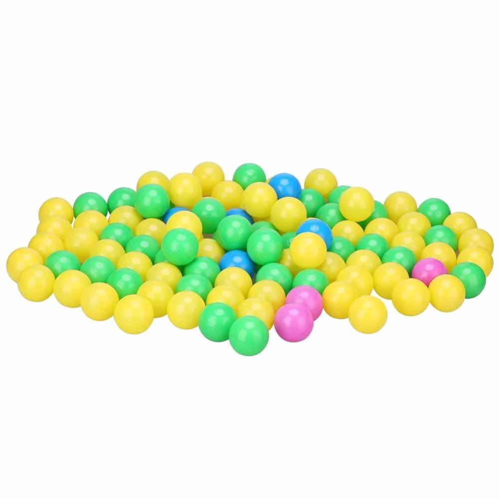 100/200 шт/набор, красочные морские Мячи wa-ve, мягкие пластиковые морские мячи, забавные игрушки для детей 5,5 см
