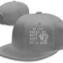 Бейсболка унисекс с плоской подошвой для собак Make Me Happy You Not So Much