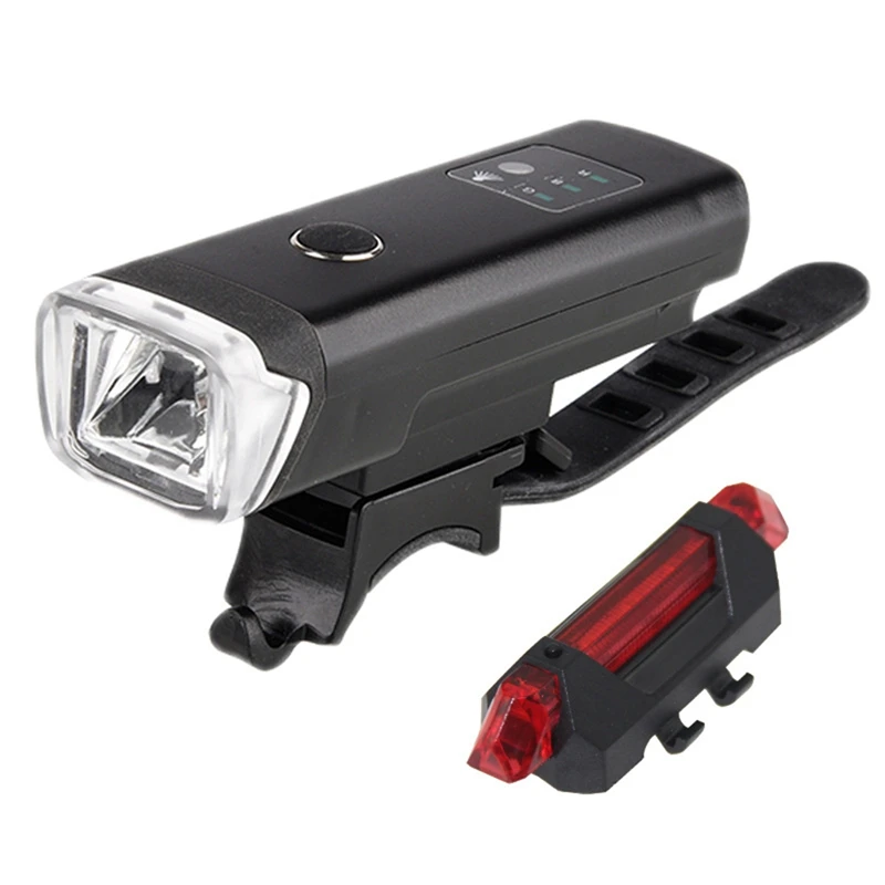 

Bike Headlight Bike Tail Lights Set,Usb Rechargeable Bicycle Led Front And Back Rear Lights,Powerful Super Bright Bike Lights Fo