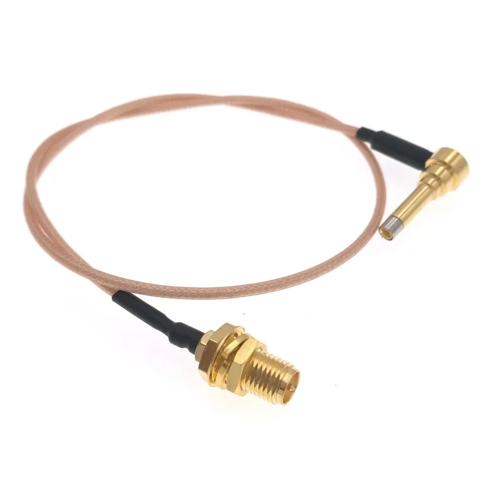 10 шт. MS-156 MS156 Штекер для RP-SMA женский тестовый зонд RG178 и RG316 провода кабеля 35 см