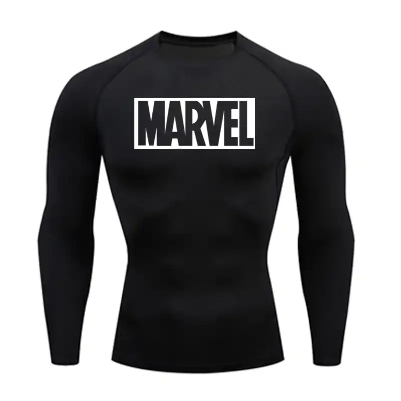 licra manga larga hombre