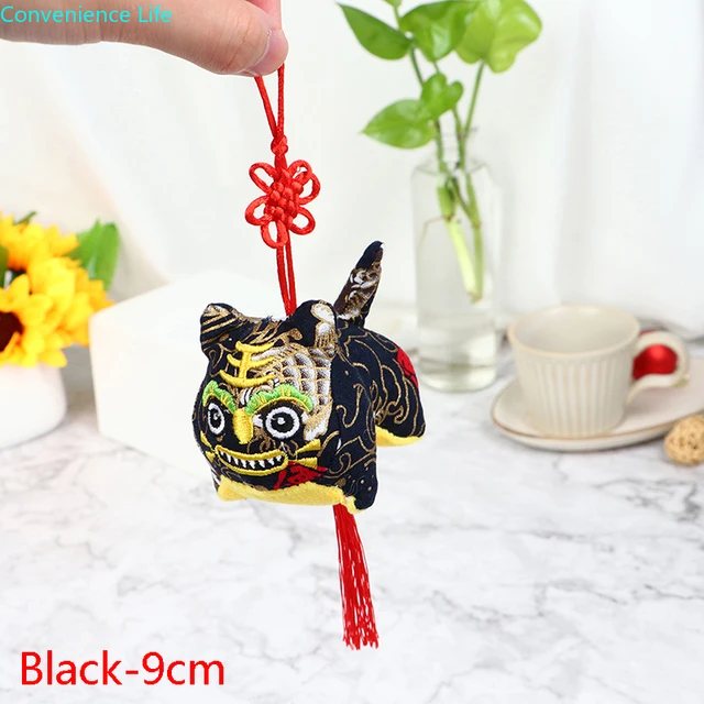 16 styles 2022 Year Of The Tiger Chinese New Year  Zodiac Plush Tiger Toys Pendant Random gifts for guests Tiger Mascot 6