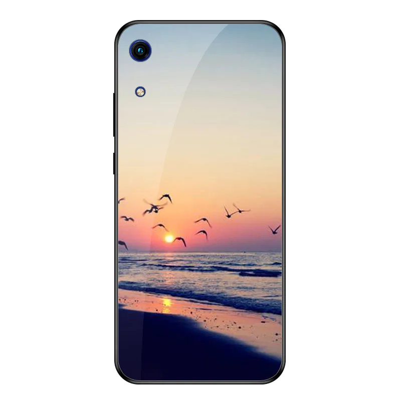 A023 Geruide 6,09 дюймов для huawei honor 8A JAT-LX1 8 A чехол, закаленное стекло чехол cubierta para honor 8x huawei honor 8c чехол - Цвет: A023