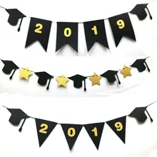 Выпускной сезон вечерние аксессуары украшение висячий флаг сайт бутафория для украшения рыбий хвост висячий флаг поперечная граница