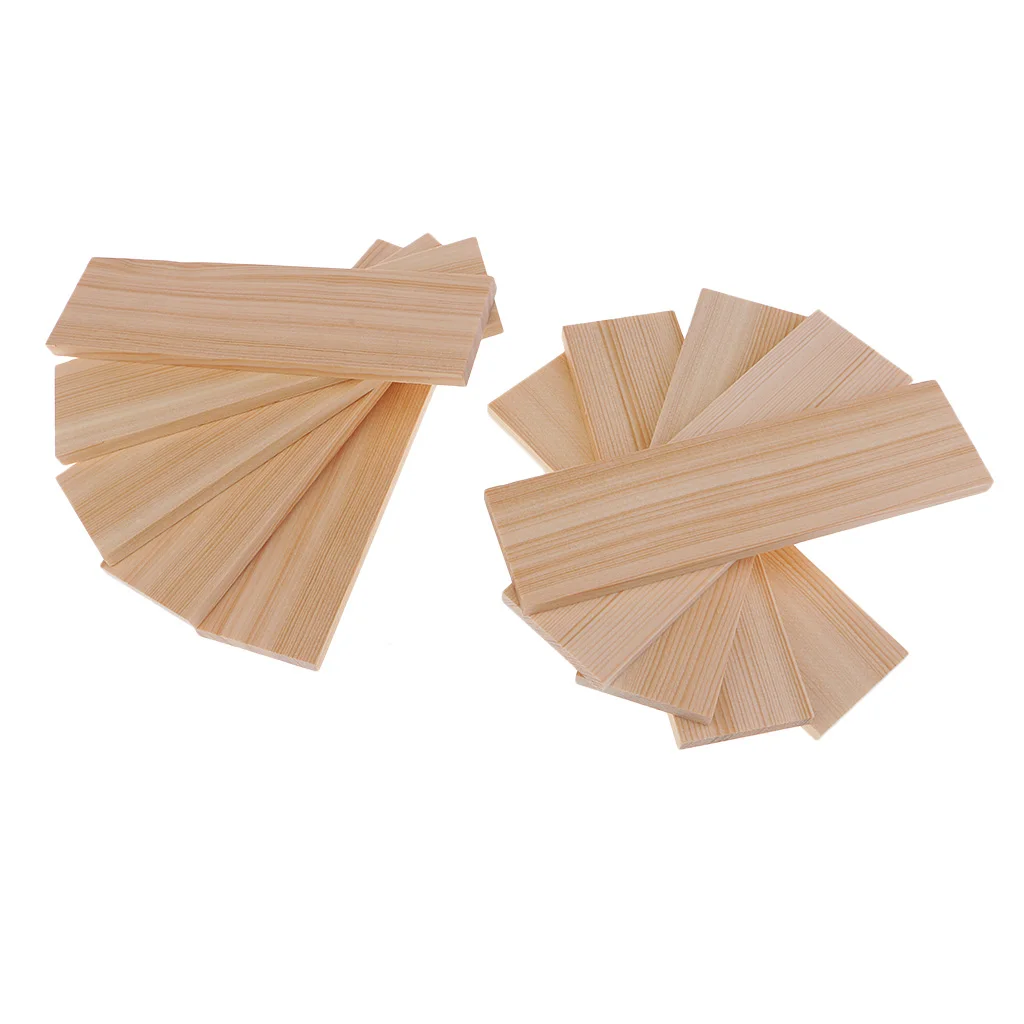 Pine Wood Bundle Pack 10 Sheets 6mm Thick Airplane Model Build Project