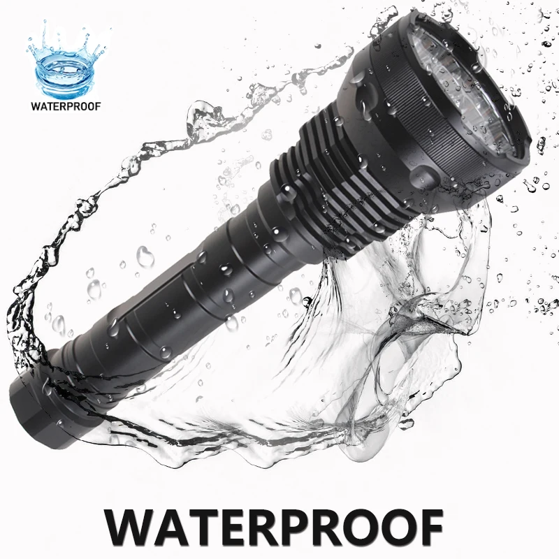  The brightest in the world T6*24 Waterproof LED Flashlight 5 Modes LED Torch Tactical Flashlight Li - 4000106375519