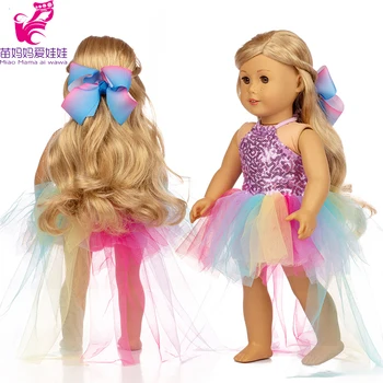 

18 inch american og girl doll strap tail dress 43cm Baby doll coat for 18 inch boy dolls clothes