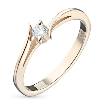 

A ring of red gold diamond e0201kts09091700