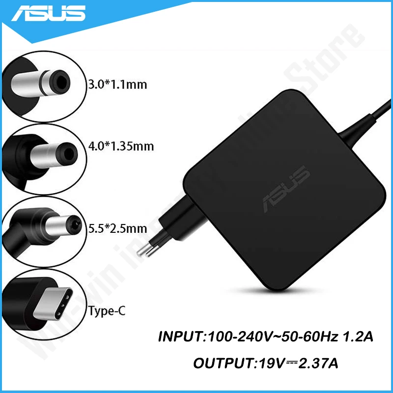 For Sale Adapter Laptop-Charger Asus Type-C 19v 2.37a 45W AC  4000020418606