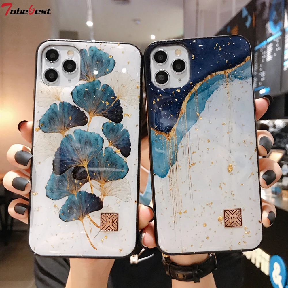 Tobebest шикарные блестящие чехлы для телефонов с золотой фольгой для iPhone 11 Pro Max XS XR X 8 7 Plus 6 6s, Мягкая силиконовая задняя крышка 2020, Новинка|Специальные чехлы| | АлиЭкспресс