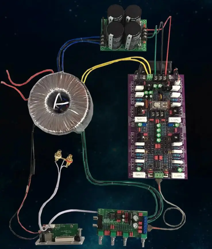 Hifi Fever Level Dual Channel High Fidelity High Power Audio Amplifier A1-368