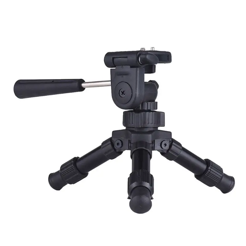 

Mini Portable Desktop Tripod Aluminum Alloy Phone Stand Holder for DSLR Camera