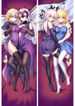 

Anime Game Hugging Body Pillow Cover Case Fate Grand Order Otaku Peach skin 2 Way Body pillowcase