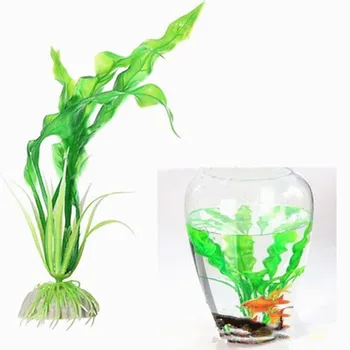 

Artificial Aquarium Submarine Green Grass Fish Tank Ornament Water Plant Ornament