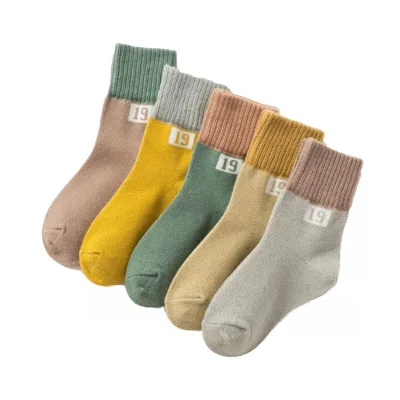 VIDMID Baby Girls Socks Spring Summer Cotton Newborn Baby Socks Baby clothes Kids Socks for 1-9 year Children Boys Socks 4122 01