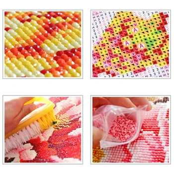 

Diy Diamond Embroidery Landscape Cabin Forest Cross Stitch 5D Diamond Painting Rhinestones Home Decor Christmas Gift