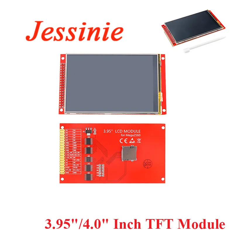 3.95/4.0 Inch TFT Color Screen Touch Display Module 3.95&quot/4.0&quot 320x480 ILI9488 Drive Board Ultra HD For Arduino UNO Mega2560 |
