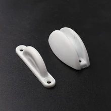 

white color Door stopper resile nylon stopper Limiters for Rv door