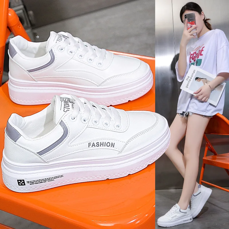 New Women Shoes Spring New Women's Shoes Ulzzang Platform Sports Shoes Female Wisdom Shoes Women Snekaers Femme Shoe Female