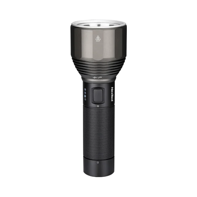 without battery XIAOMI Youpin NexTool перезаряжаемый светильник-вспышка 2000лм 380 м 5 режимов IPX7 водонепроницаемый светодиодный светильник тип-c фонарь для кемпинга - Цвет: without battery