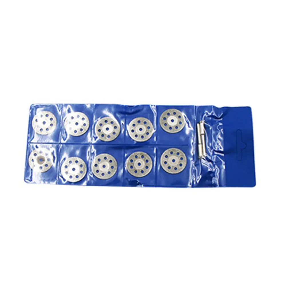 12 Pcs Rotary Tool Circular Saw Blades Cutting Wheel Discs Mandrel Dremel Cutoff Grinding Piece Emery Small Grinding Piece