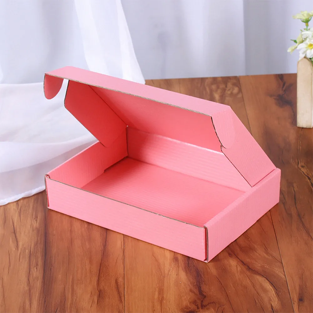 10 × цветпосылка упаковка маленькая Подарочная коробка Гофрированная