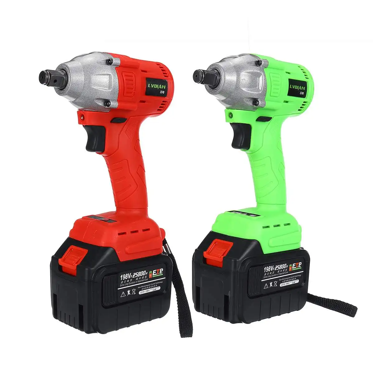 

Cordless Electric Wrench 25800mAh Lithium Battery Hand Dirll Power Tools Waterproof Electric Wrench Impact Driver Socket Wrench
