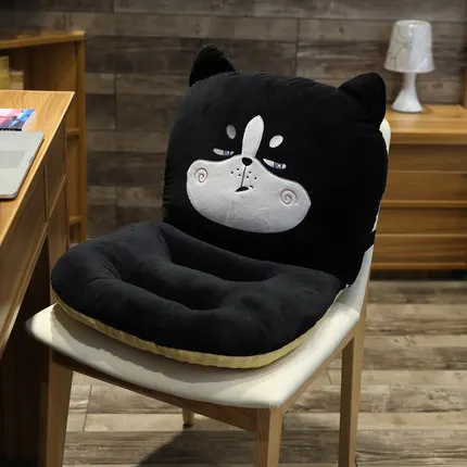 Цвет: желтый Cushion cushion one chair seat cushion lazy cushion office backrest sedentary dormitory cushion cushion - Цвет: Цвет: желтый