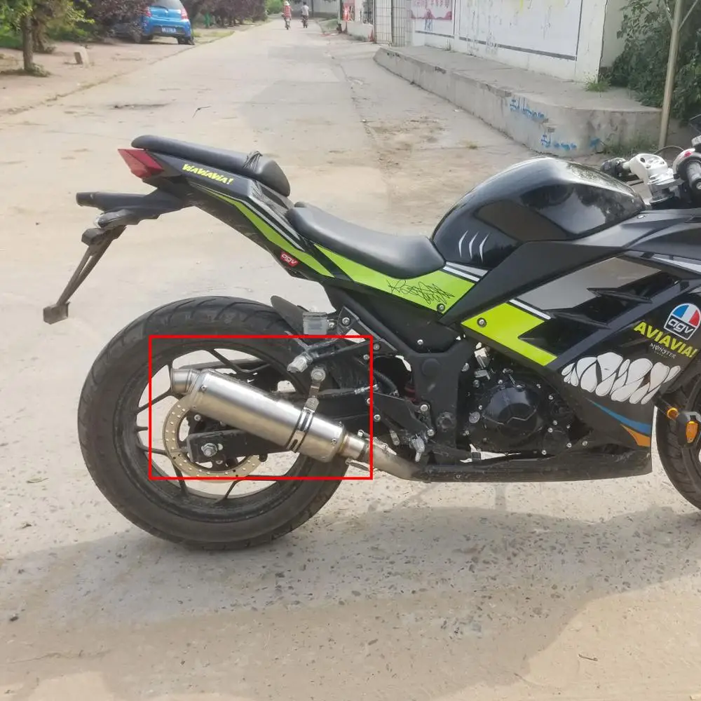 Универсальный 38-51 мм Akrapovic выхлопной мотоцикл Escape Moto DB убийца глушитель труба для Yoshimura 100cc 300cc 600CC GP мотоцикл